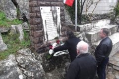 Polaganje vijenaca na spomenik u Lipcima - 11. 02. 2016. godina